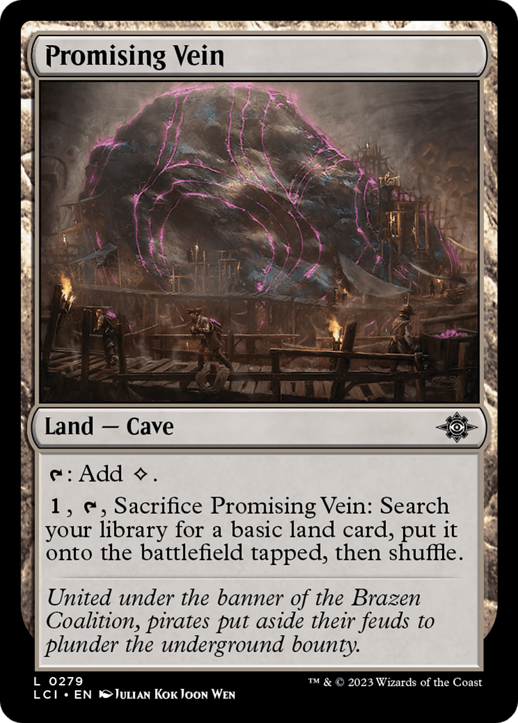 Promising Vein [The Lost Caverns of Ixalan] MTG Single Magic: The Gathering  | Multizone: Comics And Games