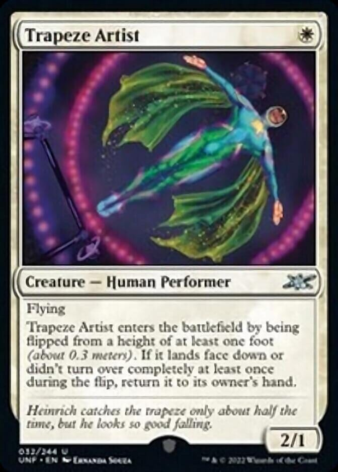 Trapeze Artist [Unfinity] MTG Single Magic: The Gathering  | Multizone: Comics And Games