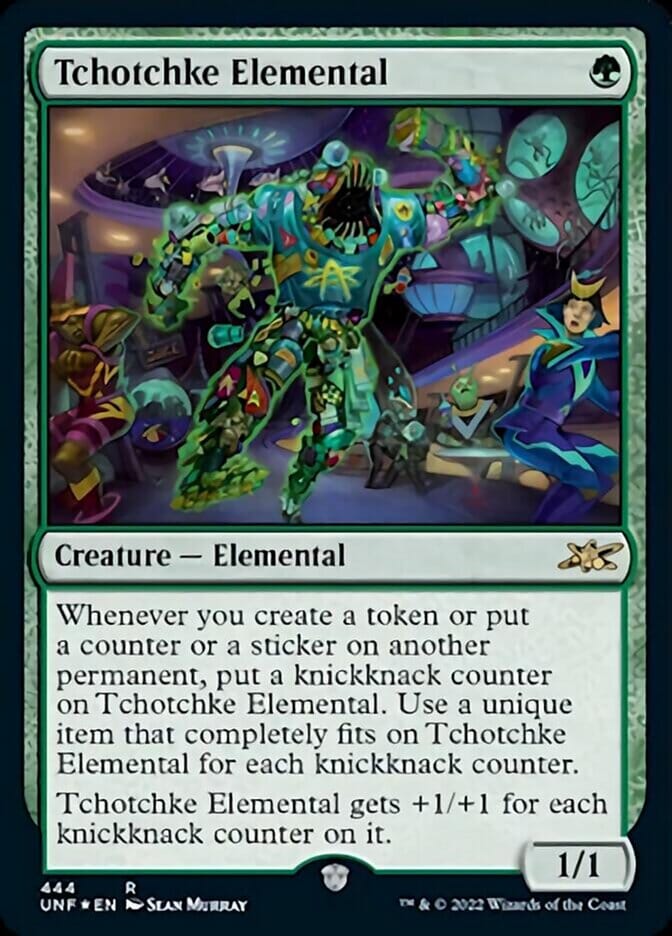 Tchotchke Elemental (Galaxy Foil) [Unfinity] MTG Single Magic: The Gathering  | Multizone: Comics And Games