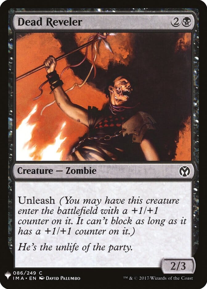 Dead Reveler [Mystery Booster] MTG Single Magic: The Gathering  | Multizone: Comics And Games
