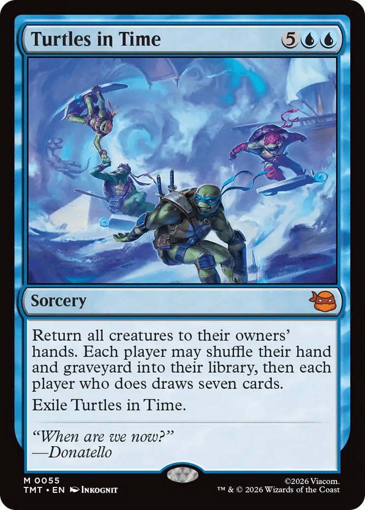 Turtles in Time [Teenage Mutant Ninja Turtles] MTG Single Magic: The Gathering  | Multizone: Comics And Games