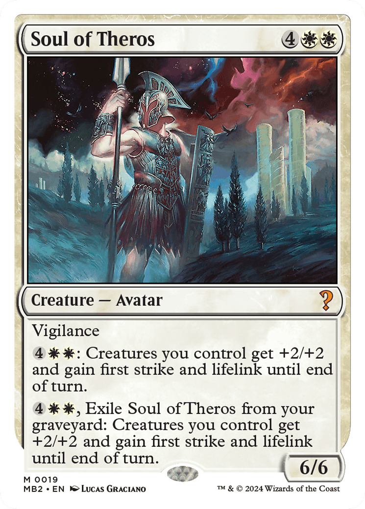 Soul of Theros (White Border) [Mystery Booster 2] MTG Single Magic: The Gathering  | Multizone: Comics And Games
