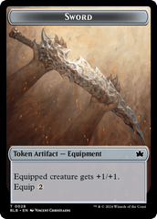 Sword // Manifold Mouse Double-Sided Token [Bloomburrow Tokens] MTG Single Magic: The Gathering  | Multizone: Comics And Games