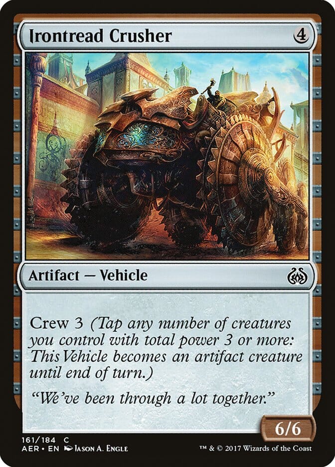 Irontread Crusher [Aether Revolt] MTG Single Magic: The Gathering  | Multizone: Comics And Games