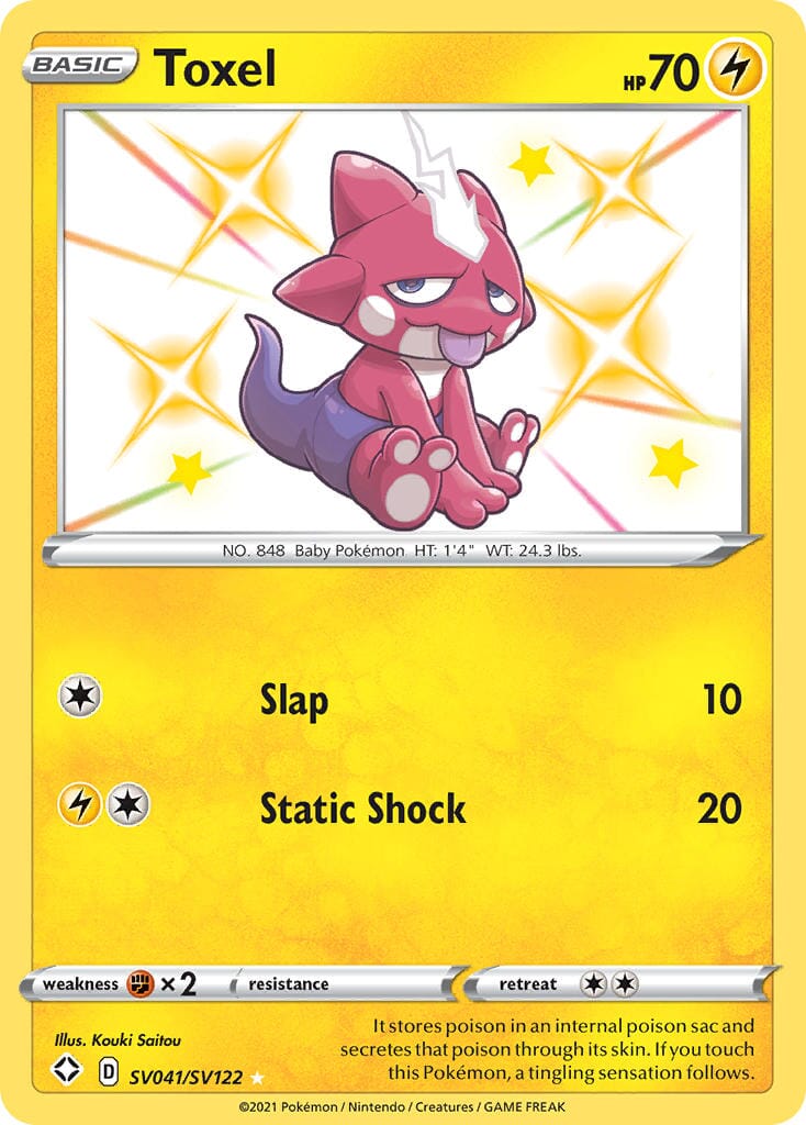 Toxel (SV041/SV122) [Sword & Shield: Shining Fates] Pokemon Single Pokémon  | Multizone: Comics And Games