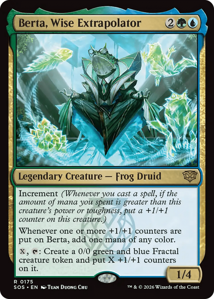 Berta, Wise Extrapolator [Secrets of Strixhaven] MTG Single Magic: The Gathering  | Multizone: Comics And Games