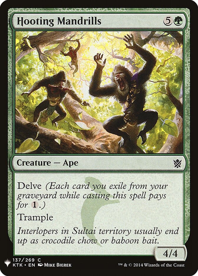 Hooting Mandrills [Mystery Booster] MTG Single Magic: The Gathering  | Multizone: Comics And Games