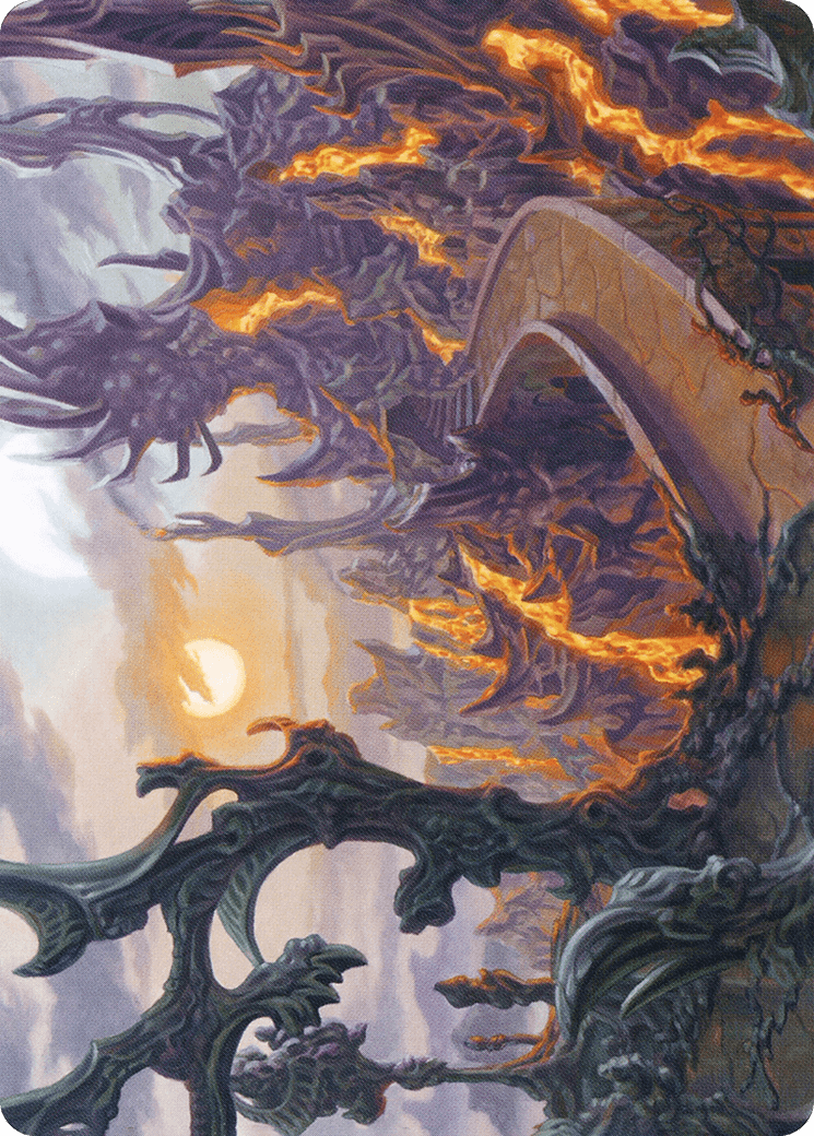 Drossforge Bridge Art Card [Modern Horizons 2 Art Series] MTG Single Magic: The Gathering  | Multizone: Comics And Games
