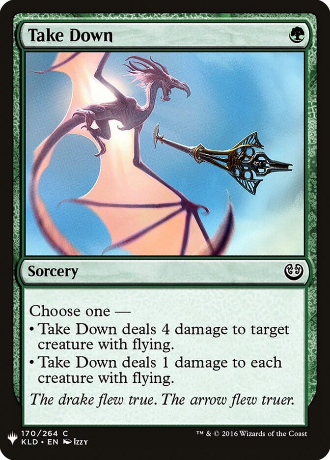 Take Down [Mystery Booster] MTG Single Magic: The Gathering  | Multizone: Comics And Games