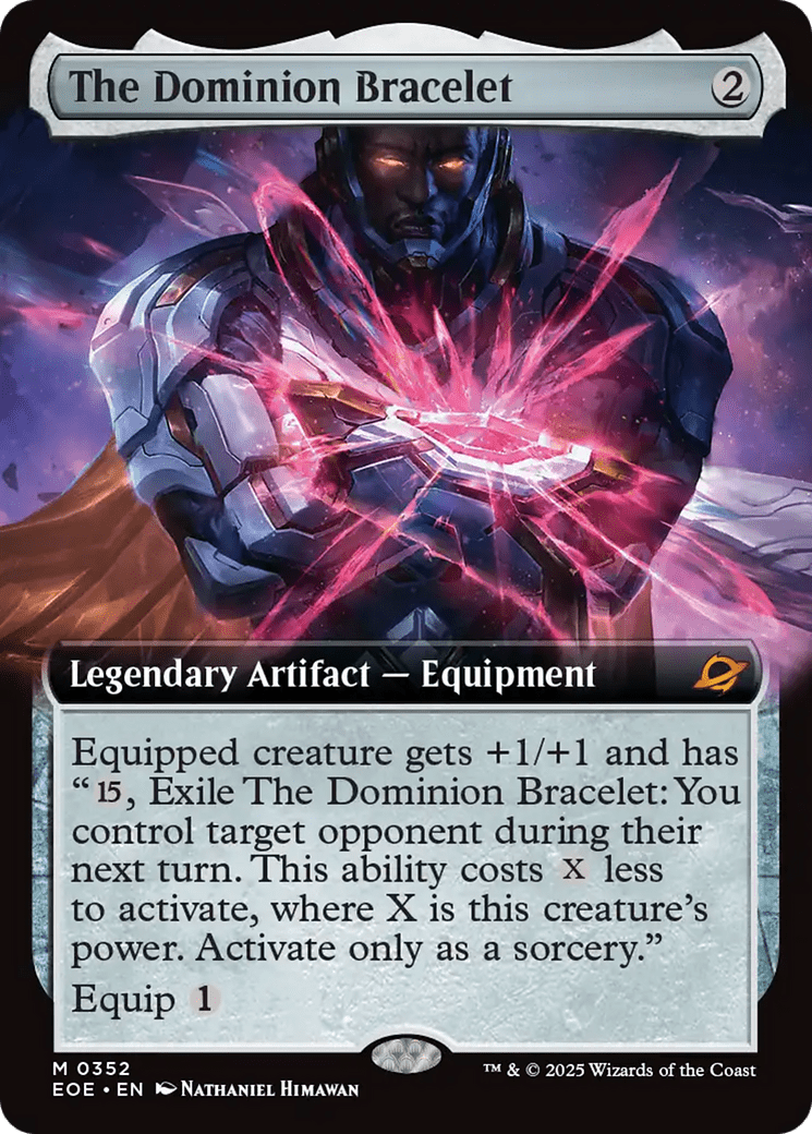 The Dominion Bracelet (Extended Art) [Edge of Eternities] MTG Single Magic: The Gathering  | Multizone: Comics And Games