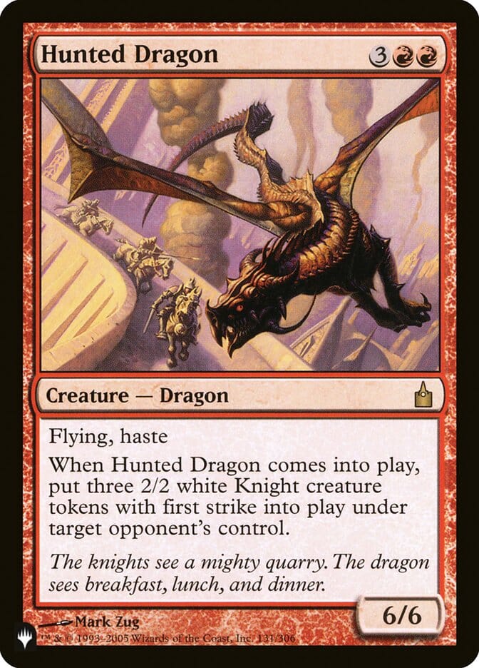 Hunted Dragon [The List] MTG Single Magic: The Gathering  | Multizone: Comics And Games