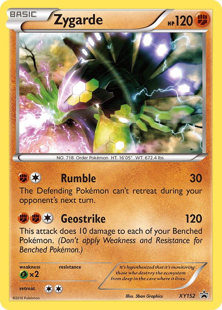 Zygarde (XY152) [XY: Black Star Promos] Pokemon Single Pokémon  | Multizone: Comics And Games