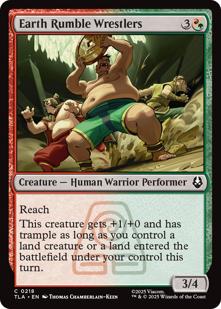 Earth Rumble Wrestlers [Avatar: The Last Airbender] MTG Single Magic: The Gathering  | Multizone: Comics And Games