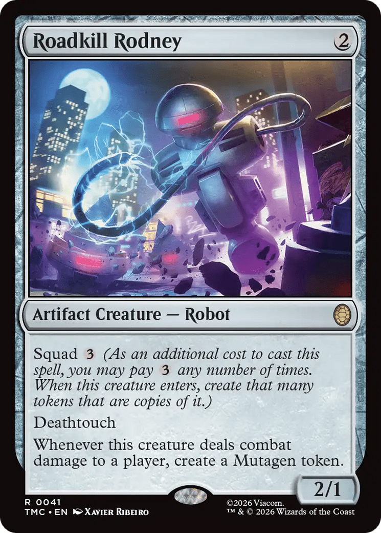 Roadkill Rodney [Teenage Mutant Ninja Turtles Commander] MTG Single Magic: The Gathering  | Multizone: Comics And Games