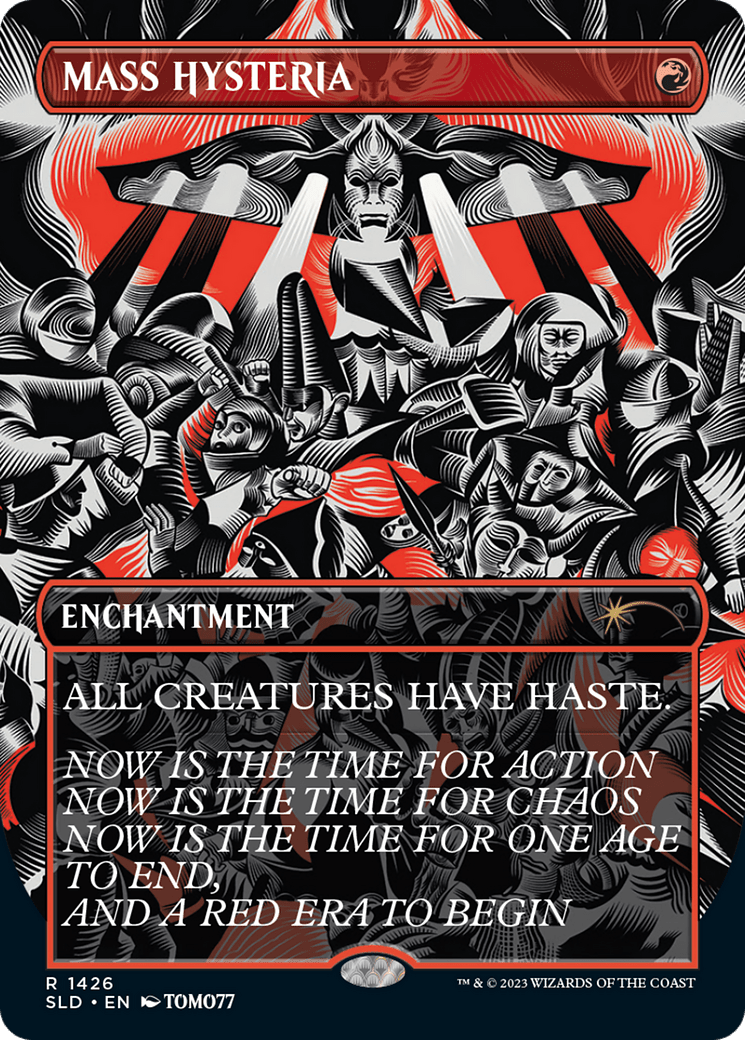 Mass Hysteria [Secret Lair Drop Series] MTG Single Magic: The Gathering  | Multizone: Comics And Games