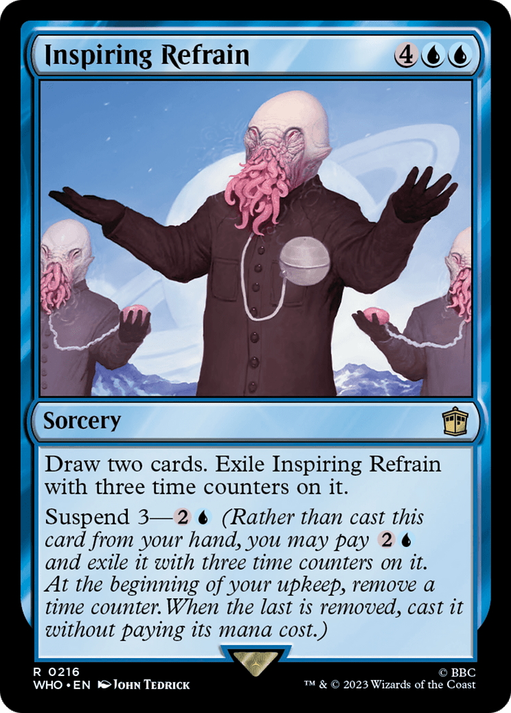 Inspiring Refrain [Doctor Who] MTG Single Magic: The Gathering  | Multizone: Comics And Games