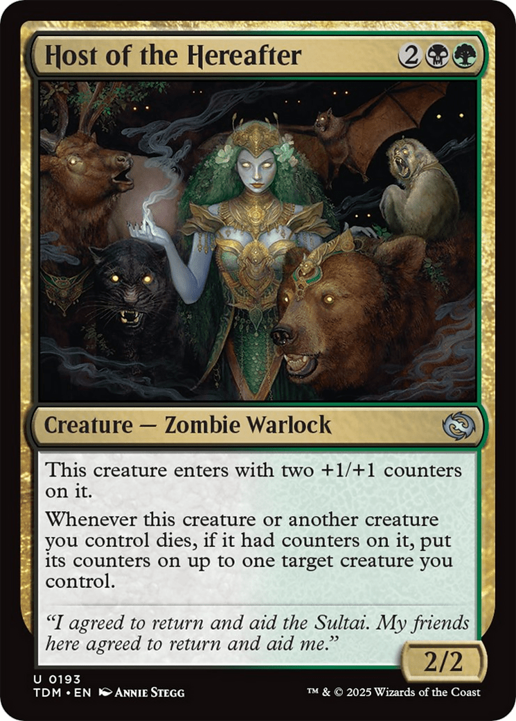 Host of the Hereafter [Tarkir: Dragonstorm] MTG Single Magic: The Gathering  | Multizone: Comics And Games