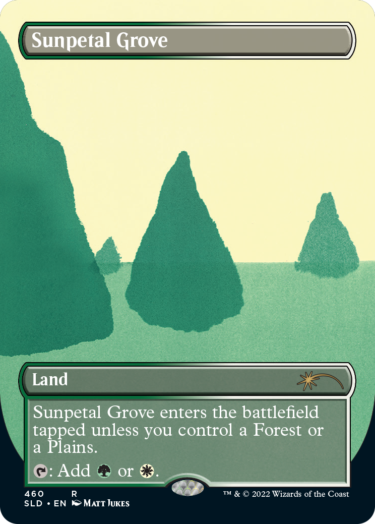 Sunpetal Grove (Borderless) [Secret Lair Drop Series] | Multizone: Comics And Games