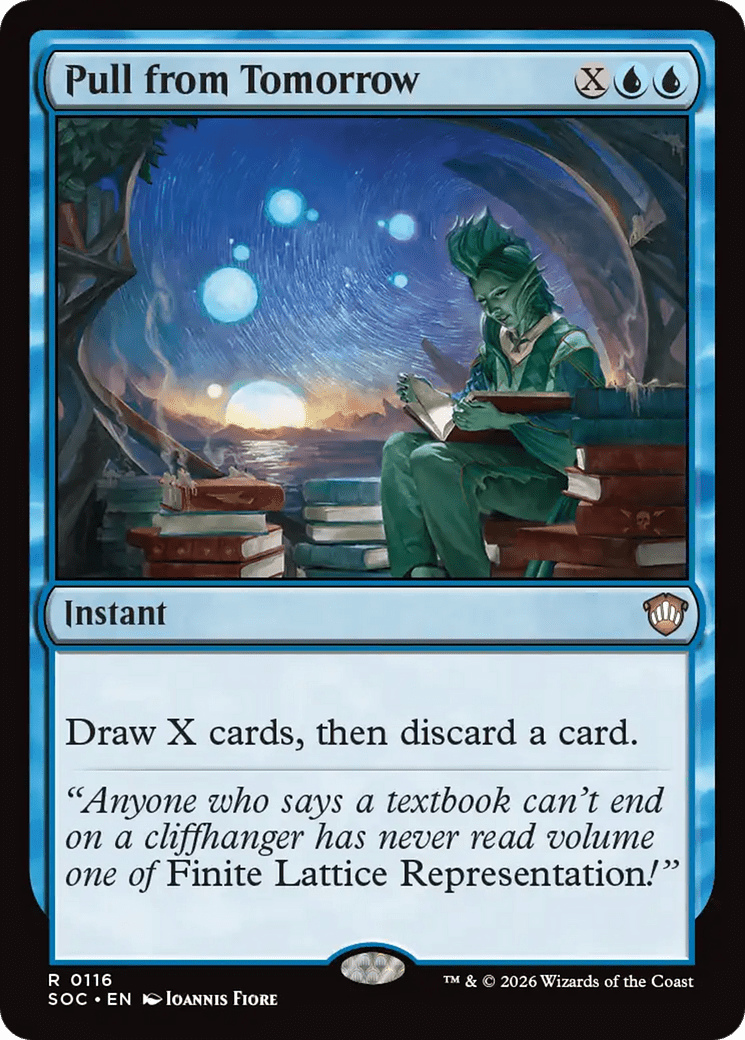 Pull from Tomorrow [Secrets of Strixhaven Commander] MTG Single Magic: The Gathering  | Multizone: Comics And Games