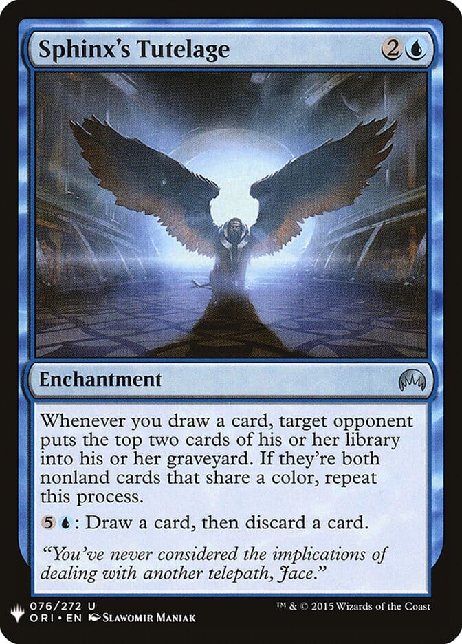 Sphinx's Tutelage [Mystery Booster] MTG Single Magic: The Gathering  | Multizone: Comics And Games