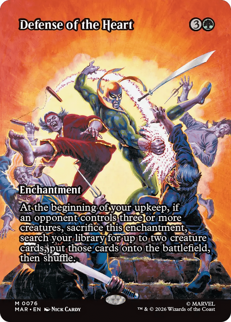 Defense of the Heart (Borderless) [Marvel Universe: Eternal-Legal] | Multizone: Comics And Games