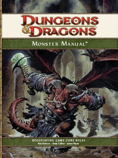 D&D 4e: Monster Manual | Multizone: Comics And Games