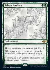 Sylvan Anthem (Sketch) [Modern Horizons 2] MTG Single Magic: The Gathering  | Multizone: Comics And Games