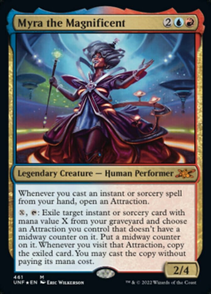 Myra the Magnificent (Galaxy Foil) [Unfinity] MTG Single Magic: The Gathering  | Multizone: Comics And Games