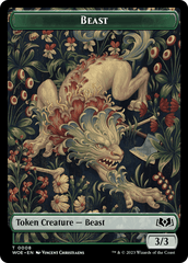 Beast // Food (0011) Double-Sided Token [Wilds of Eldraine Tokens] MTG Single Magic: The Gathering  | Multizone: Comics And Games