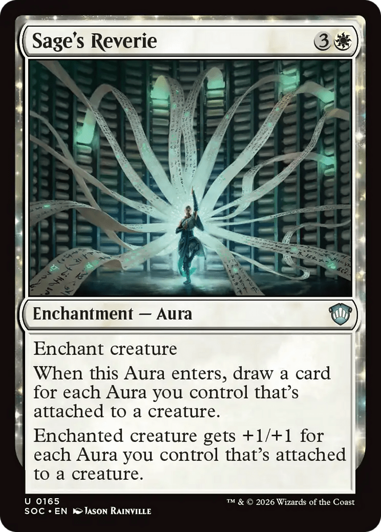 Sage's Reverie [Secrets of Strixhaven Commander] MTG Single Magic: The Gathering  | Multizone: Comics And Games