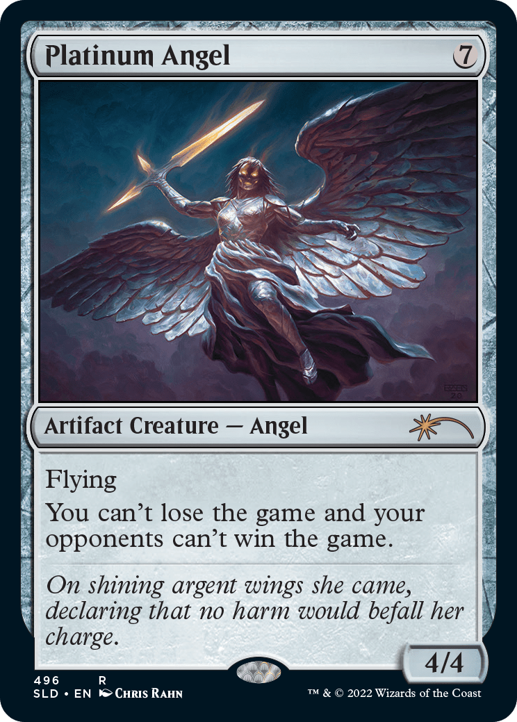 Platinum Angel [Secret Lair Drop Series] MTG Single Magic: The Gathering  | Multizone: Comics And Games