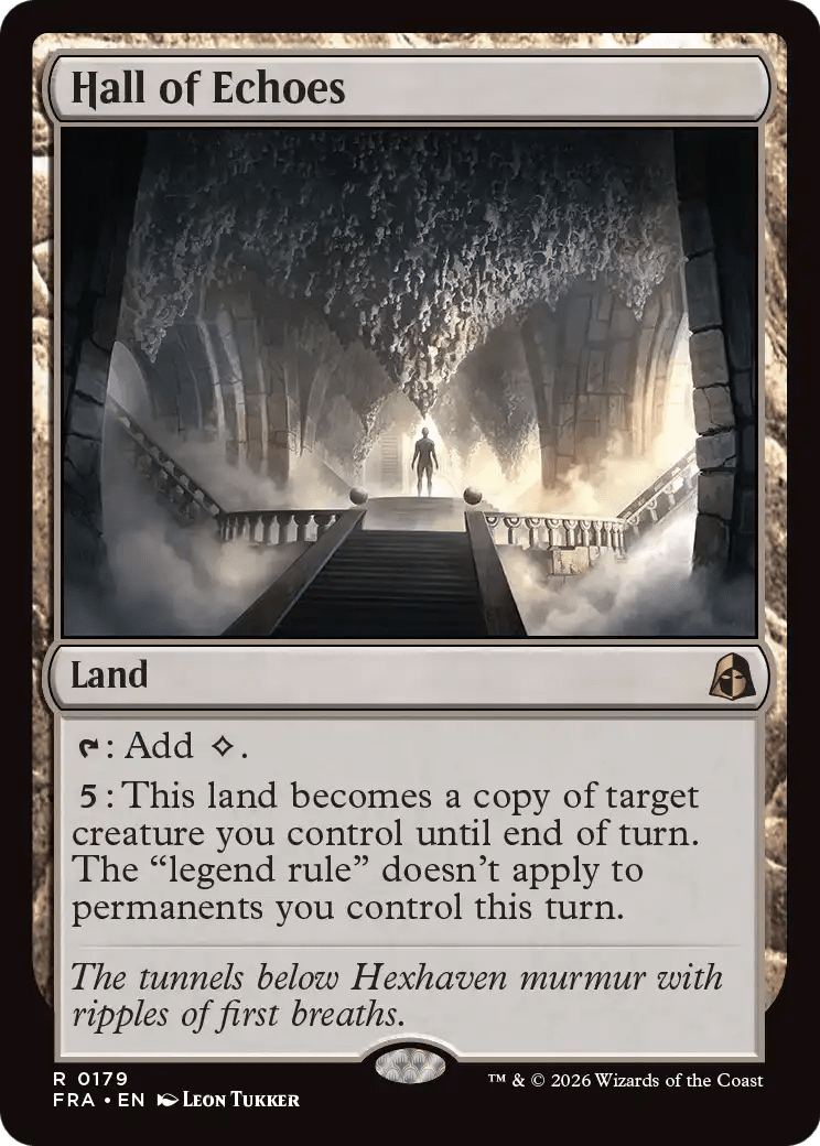 Hall of Echoes [Reality Fracture] MTG Single Magic: The Gathering  | Multizone: Comics And Games