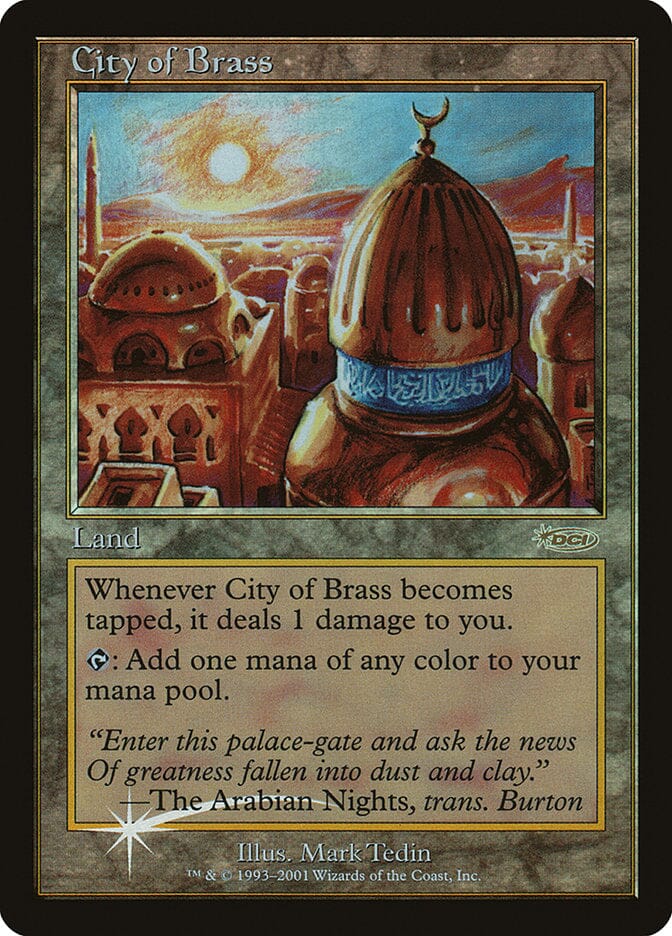 City of Brass [Junior Super Series] MTG Single Magic: The Gathering  | Multizone: Comics And Games