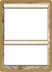 2004 World Championship Blank Card [World Championship Decks 2004] MTG Single Magic: The Gathering  | Multizone: Comics And Games