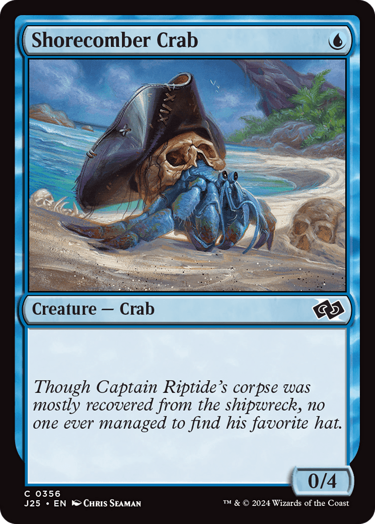 Shorecomber Crab [Foundations Jumpstart] MTG Single Magic: The Gathering  | Multizone: Comics And Games