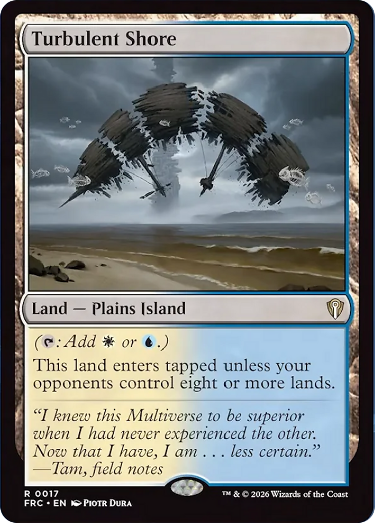 Turbulent Shore [Reality Fracture Commander] | Multizone: Comics And Games