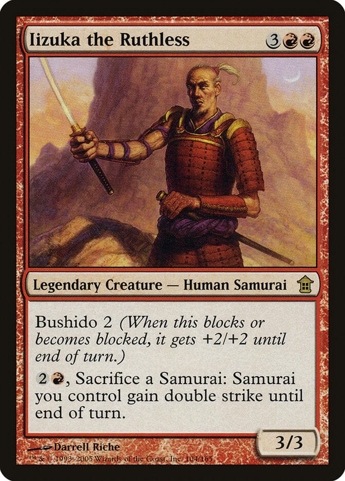 Iizuka the Ruthless [Saviors of Kamigawa] MTG Single Magic: The Gathering  | Multizone: Comics And Games