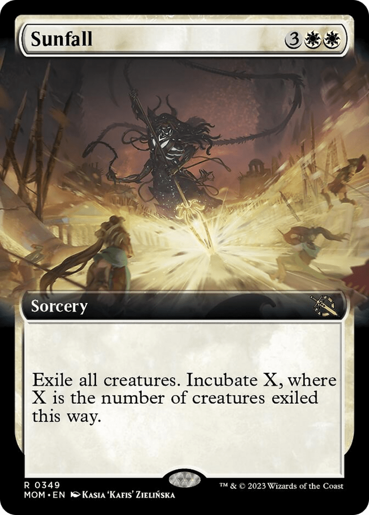 Sunfall (Extended Art) [March of the Machine] MTG Single Magic: The Gathering  | Multizone: Comics And Games