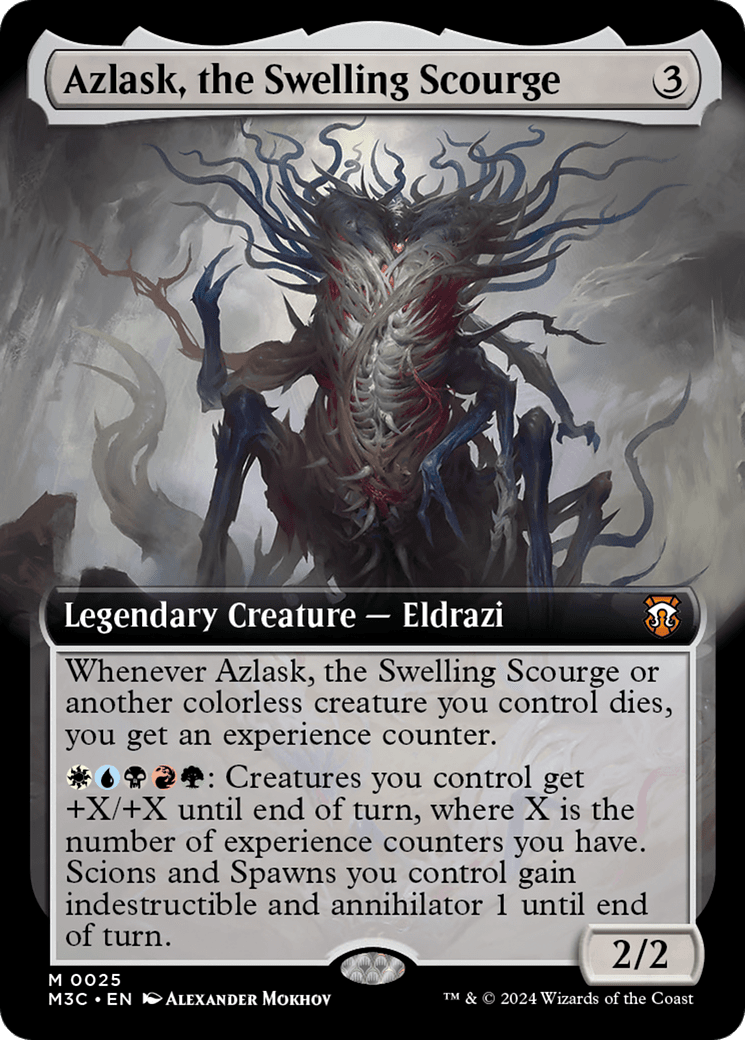 Azlask, the Swelling Scourge (Extended Art) [Modern Horizons 3 Commander] MTG Single Magic: The Gathering  | Multizone: Comics And Games