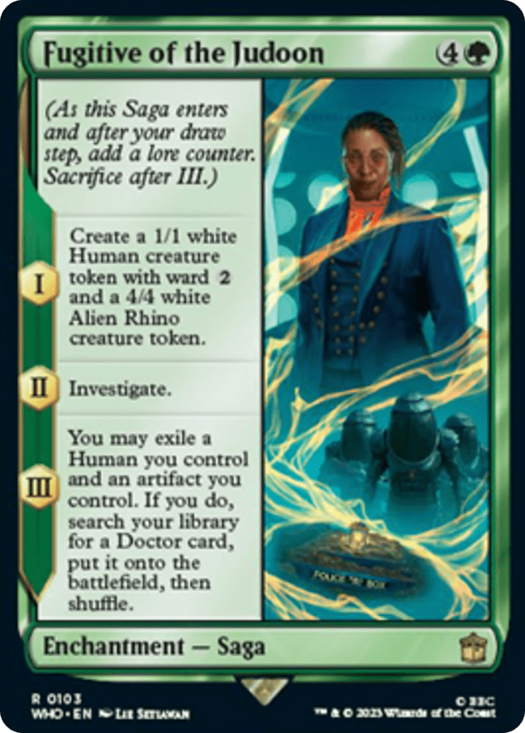 Fugitive of the Judoon [Doctor Who] MTG Single Magic: The Gathering  | Multizone: Comics And Games