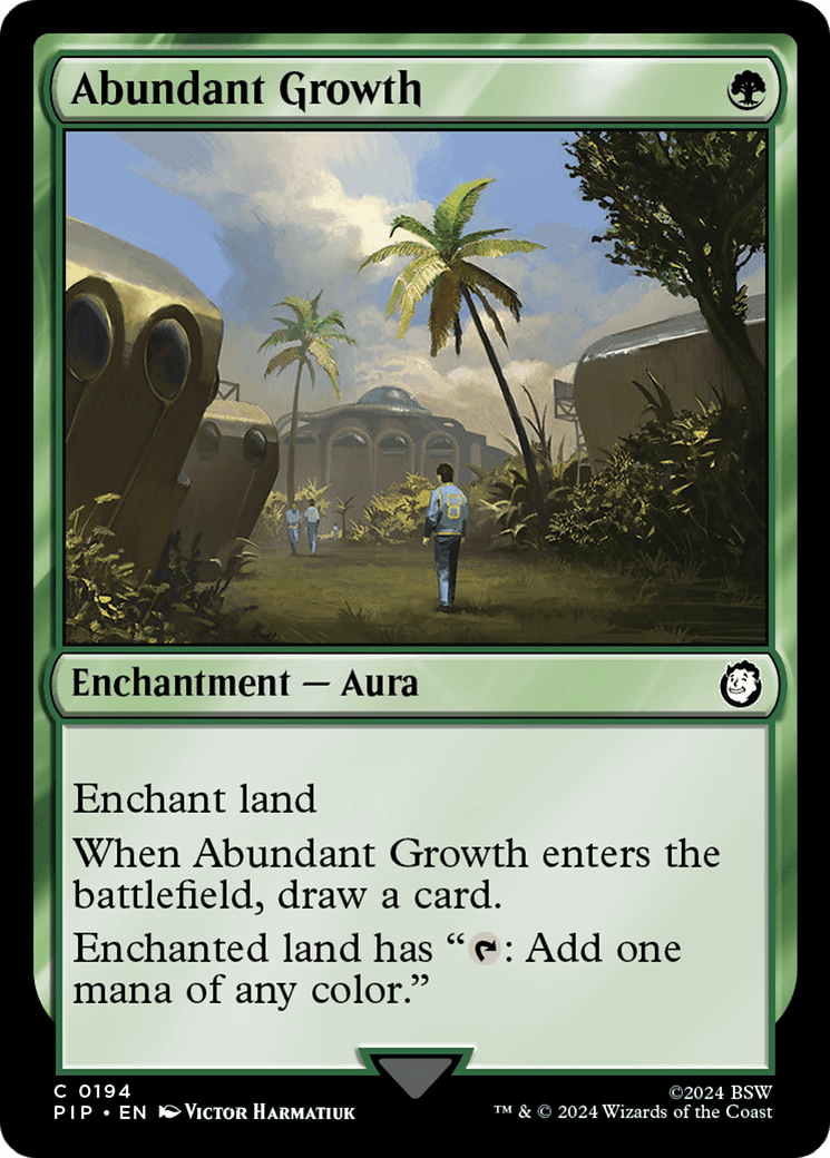 Abundant Growth [Fallout] MTG Single Magic: The Gathering  | Multizone: Comics And Games