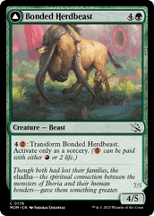 Bonded Herdbeast // Plated Kilnbeast [March of the Machine] MTG Single Magic: The Gathering  | Multizone: Comics And Games