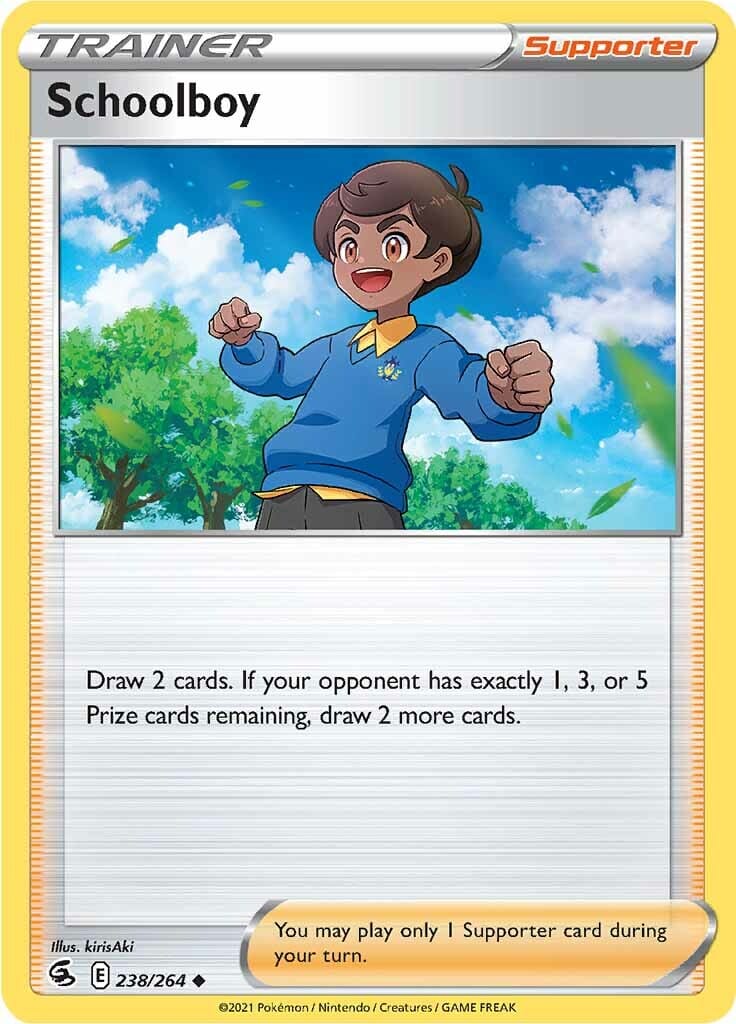 Schoolboy (238/264) [Sword & Shield: Fusion Strike] Pokemon Single Pokémon  | Multizone: Comics And Games