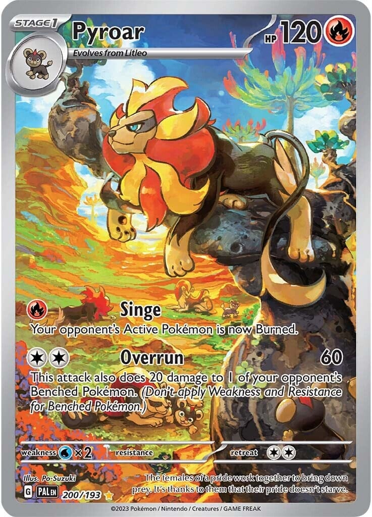 Pyroar (200/193) [Scarlet & Violet: Paldea Evolved] Pokemon Single Pokémon  | Multizone: Comics And Games