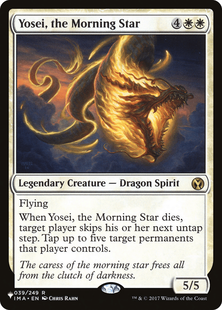 Yosei, the Morning Star [The List] MTG Single Magic: The Gathering  | Multizone: Comics And Games