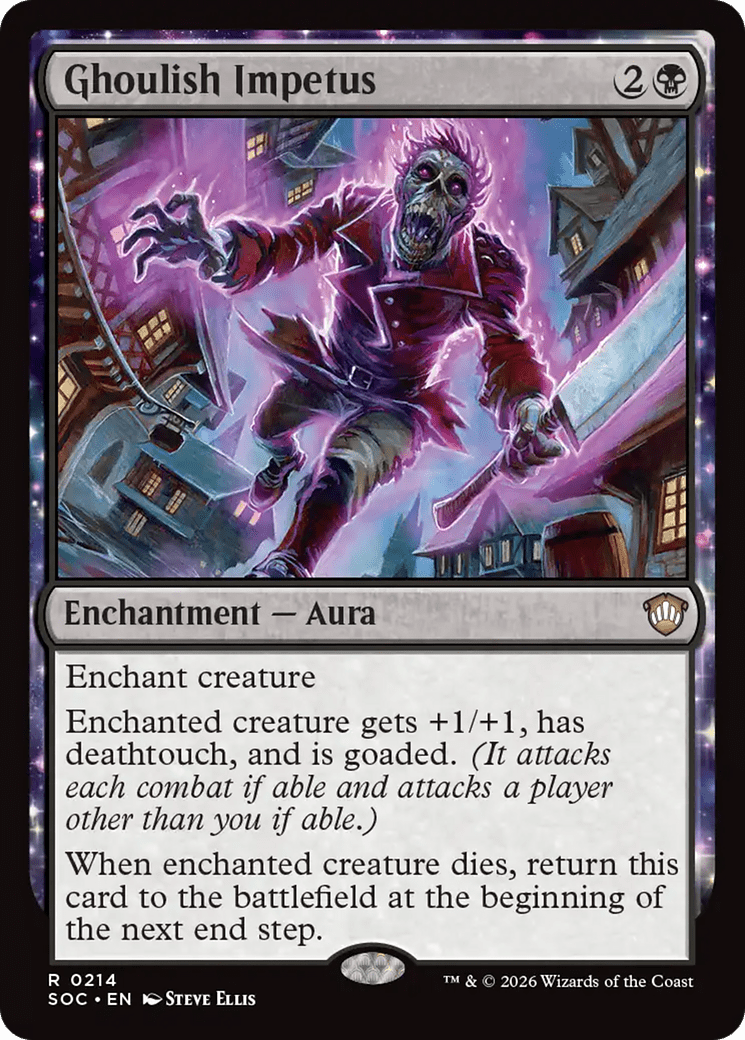 Ghoulish Impetus [Secrets of Strixhaven Commander] MTG Single Magic: The Gathering  | Multizone: Comics And Games