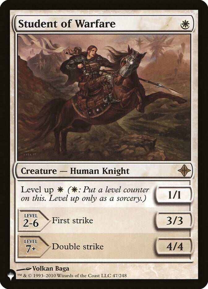 Student of Warfare [The List] MTG Single Magic: The Gathering  | Multizone: Comics And Games