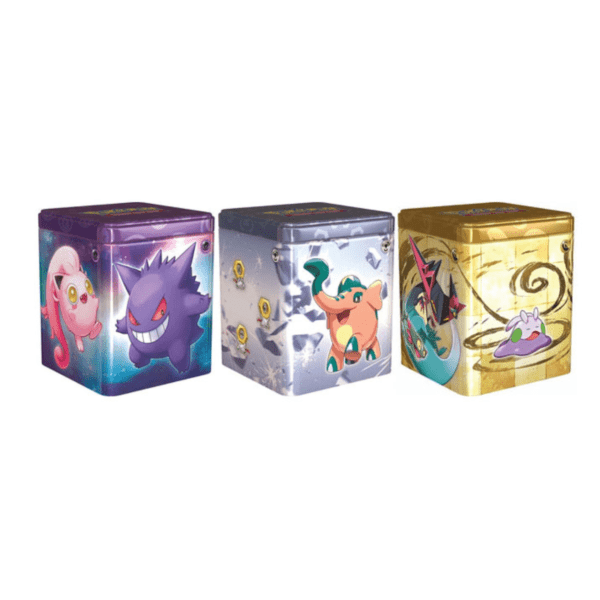 Pokemon stacking tins Q1 2024 - Randomized Multizone: Comics And Games  | Multizone: Comics And Games
