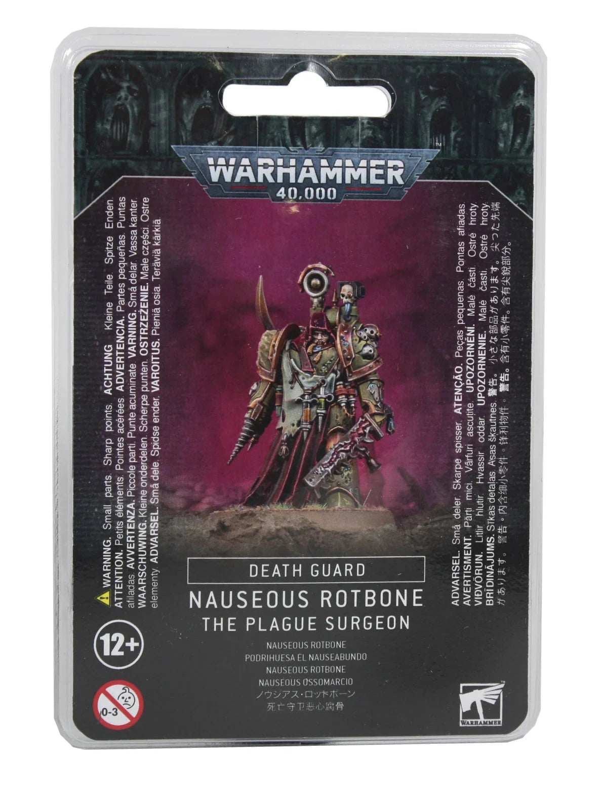 Nauseous Rotbone, the Plague Surgeon Miniatures|Figurines Games Workshop  | Multizone: Comics And Games