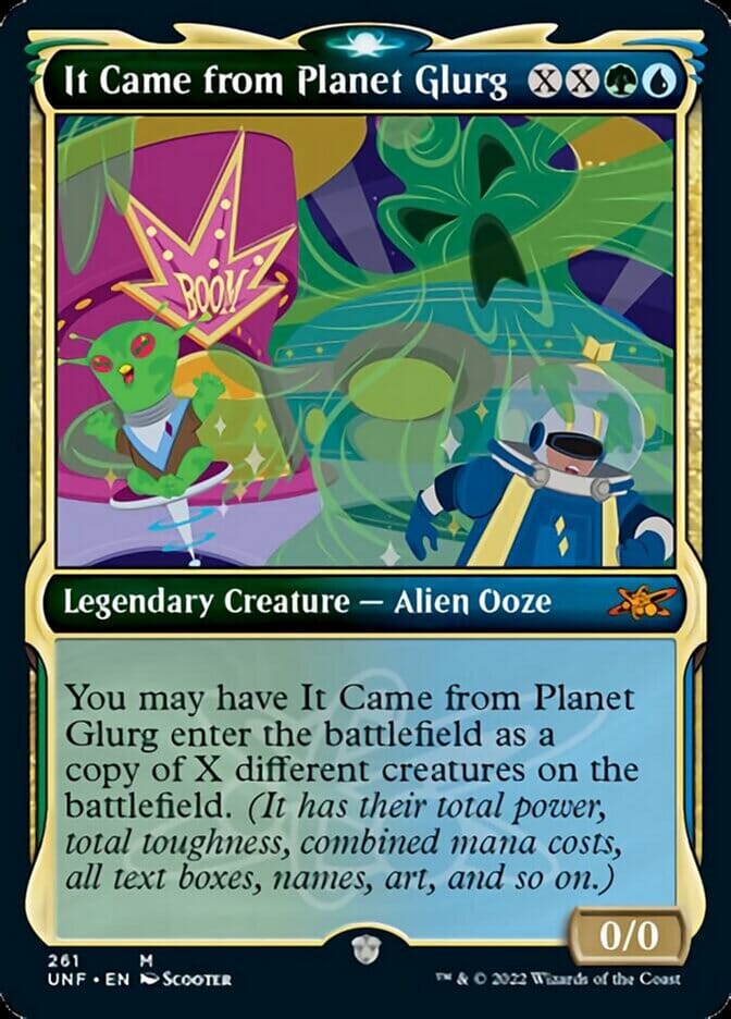 It Came from Planet Glurg (Showcase) [Unfinity] MTG Single Magic: The Gathering  | Multizone: Comics And Games